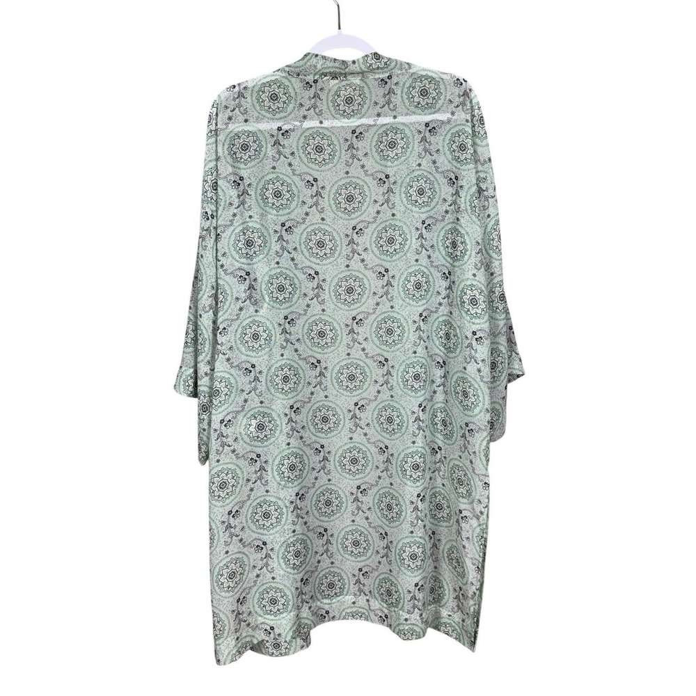 Loft Womens Sheer Kimono Wrap OS Bohemian Festival Coachella Romantic Beach - Picture 3 of 6
